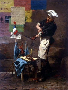 Tijdens de belegering van Parijs werden ratten klaargemaakt door chefkoks.